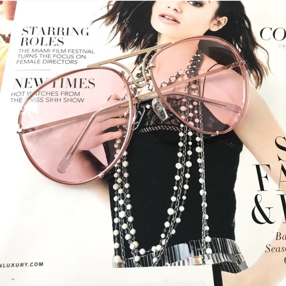 1 PAIR LEFT❗️❗️Oversized aviator sunglasses - Picture 4 of 6